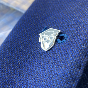 Speld Wijze Uil zilver